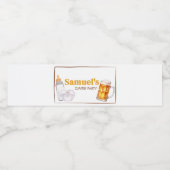 ビールオムツパーティーベビーシャワー ペットボトルラベル (シングルラベル)