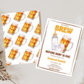 ビールオムツパーティーベビーシャワー 招待状