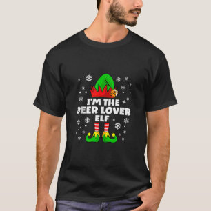 ビールオーバーおもしろい小妖精や小人ファミリーマッチンググループハッピーハC Tシャツ
