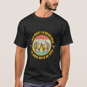 ビールオーバーおもしろい農家ビーウィスパーラービーキーパー Tシャツ