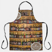 ビールオールオーバープリントエプロン保イイハンサム エプロン (正面)