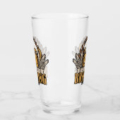 ビールカスタマイズ醸造会社バー タンブラーグラス (左)