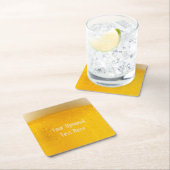 ビールカスタムのコースター スクエアペーパーコースター (インサイチュ)