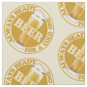 ビールカスタムの生地 ファブリック (クローズアップ)