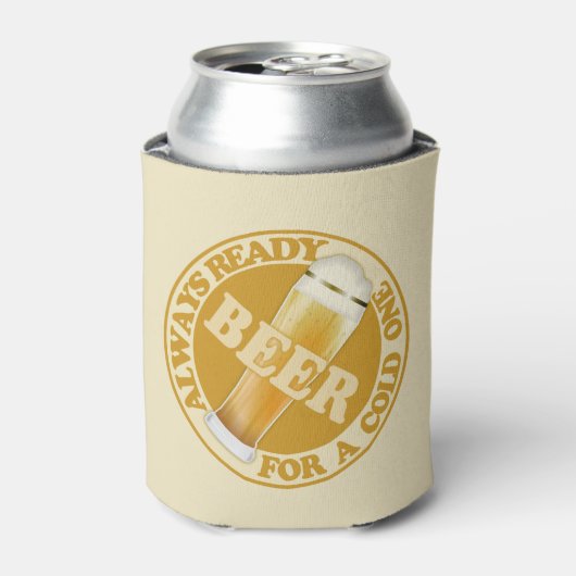 ビールカスタムドリンククーラー 缶クーラー (缶正面)