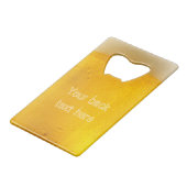 ビールカスタムボトルオープナー クレジットカード栓抜き (裏面アングル)