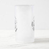 ビールカスタム恋人ホーム向けパーソナライズされたバー フロストグラスビールジョッキ (中央)