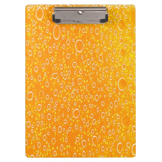 ビールカラフルクリップボード クリップボード (正面)