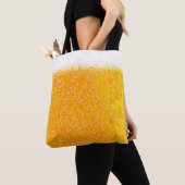 ビールカラフル トートバッグ (クローズアップ)