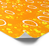 ビールカラフル ポスター (角)