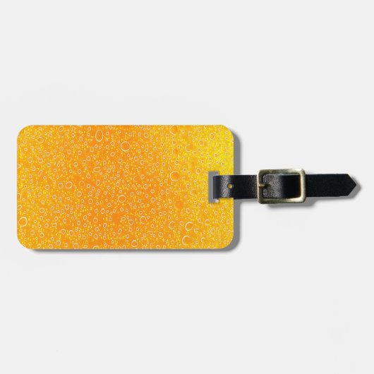 ビールカラフル ラゲッジタグ (正面横)