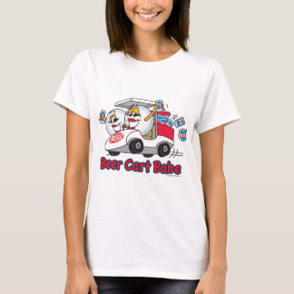 ビールカートの可愛い人のゴルフトーナメント Tシャツ