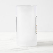 ビールガパーソナライズされたラス杯 フロストグラスビールジョッキ (中央)