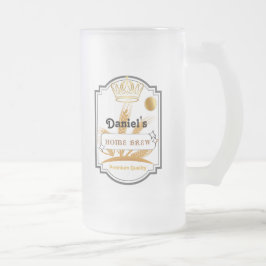 ビールガパーソナライズされたラス杯 フロストグラスビールジョッキ