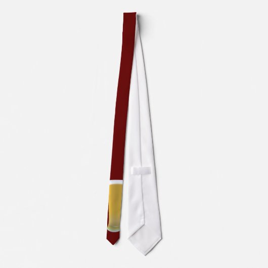 ビールガラスのタイ ネクタイ (裏面)