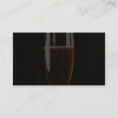 ビールガラスの泡 名刺 (裏面)