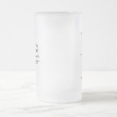 ビールガラスの…ユニークな花婿の付添人のギフト フロストグラスビールジョッキ (中央)