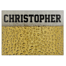 ビールガラスは個人化なります