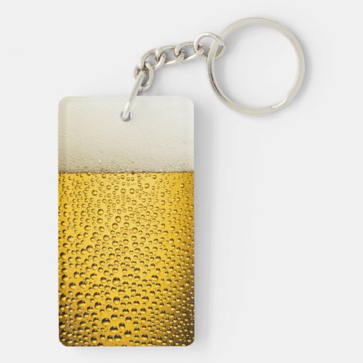 ビールガラスKeychainの上で閉めて下さい キーホルダー (裏面)