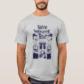 ビールキャラクター Tシャツ (正面)
