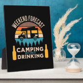 ビールキャンピングウィズビール誕生日 フォトプラーク (側面)