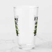 ビールクリスマスで最高の時おもしろい間 タンブラーグラス (左)
