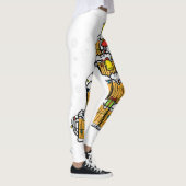 ビールクリスマスツリークリスマス醸造パパメンズ レギンス (右)