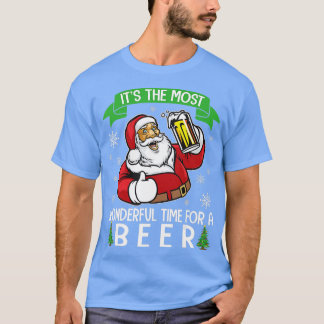 ビールクリスマスSで最も素晴らしい時間 Tシャツ