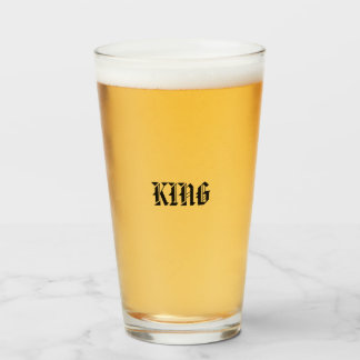 ビールグラスのキング タンブラーグラス