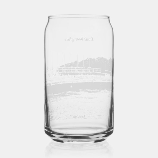 ビールグラス ガラス缶 (裏面)