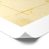 ビールグラス ポスター (角)