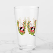 ビールグラス：中を見る タンブラーグラス (正面)