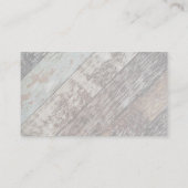 ビールグラス| 木製ボード背景名刺 名刺 (裏面)