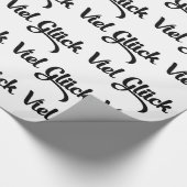 ビールグリュック | Good Luckドイツ語 ラッピングペーパー (角)