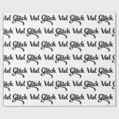 ビールグリュック | Good Luckドイツ語 ラッピングペーパー (フラット)