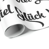 ビールグリュック | Good Luckドイツ語 ラッピングペーパー (ロールコーナー)