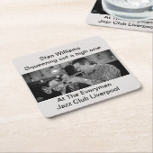 ビールコースター スクエアペーパーコースター (アングル)