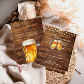 ビールサプライズ誕生日30 40 50 60招待状 招待状