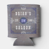 ビールサルーンカスタマイズ可能ホームバー素朴ウッド 缶クーラー (裏面)