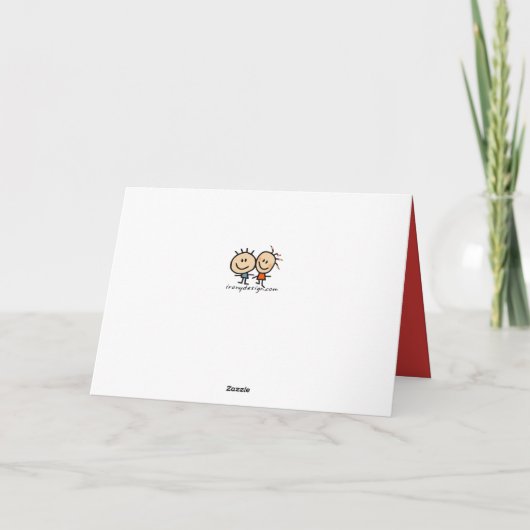 ビールサンタにとってクリスマスで最も素敵な時間 シーズンカード (裏面)