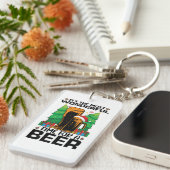 ビールサンタにとって最も素晴らしい時期だ キーホルダー (正面右)