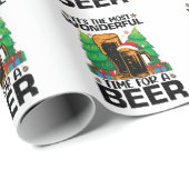 ビールサンタにとって最も素晴らしい時期だ ラッピングペーパー (ロールコーナー)
