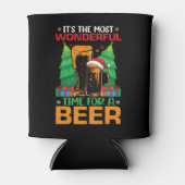 ビールサンタにとって最も素晴らしい時期だ 缶クーラー (正面)