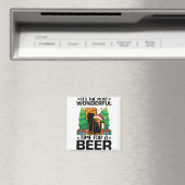 ビールサンタに最適な時期です マグネット (インサイチュ (食洗機))
