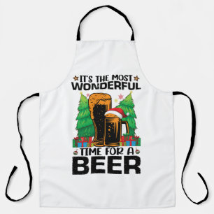 ビールサンタの季節です エプロン