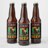ビールサンタの季節です ビールラベル (ボトル)