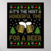 ビールサンタの醜い時間は最高に素晴らしい ポスター (正面)