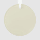 ビールサンタクリスマスにとって最高の時間だ オーナメント (裏面)