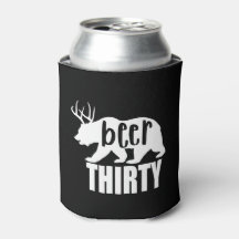 ビールサーティクーラーボックス/Koozie |ブロック文字