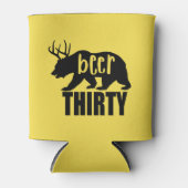 ビールサーティクーラーボックス/Koozie |ブロック文字 缶クーラー (正面)